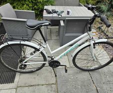 Woman bicycle