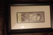 Framed picture wb yeats