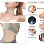 Castor Oil Pack, 2 Pieces Castor Oil Pack Kit, Reusable Castor Oil Pack Thyroid Castor Oil Pack Kit Castor Oil Pack for Liver Detoxification, Constipation, Muscle Pain Image 3