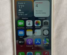 iPhone7, 128gb, Sim Free, White and Gold, Battery Health 100%