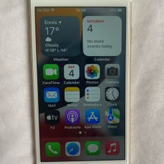 iPhone7, 128gb, Sim Free, White and Gold, Battery Health 100%