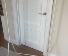 FREE two white hanging rails