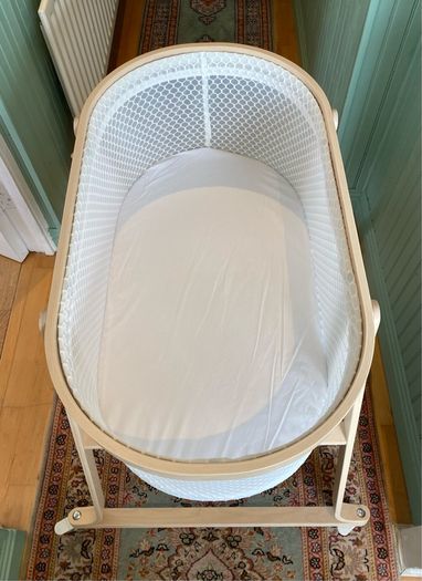 Ikea Alksvard Bassinet and mattress