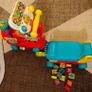 VTech Baby 4-in-1 Alphabet Train Ride On Red Image 3