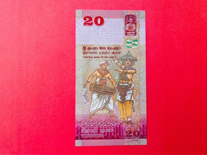 Sri Lanka   20  Rupees.  2010  Pick  123a  ( Uncirculated )
