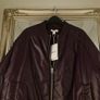 Topshop burgundy bomber jacket brand new Image 6