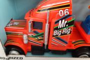 vintage new in box 4ft trailer and JCB