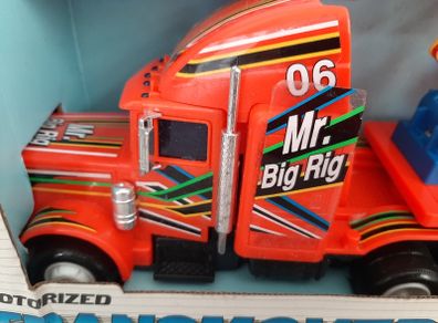 vintage new in box 4ft trailer and JCB