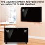 WiFi Smart Electric Radiator with APP Control, 24H Timer Thermostat  Wall Mounted or Free Standing Electric Heater, IP24 Rated, LOT 20 Compliant Image 4
