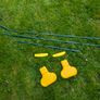 Wooden swing and seesaw Image 6