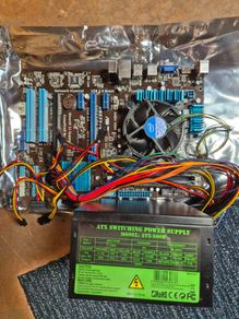 PC upgrade kit Asus 1155LGA board, Intel i5 CPU, 8GB DDR3, PSU