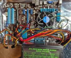 PC upgrade kit Asus 1155LGA board, Intel i5 CPU, 8GB DDR3, PSU