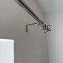 Chrome Silver Curtain Rail Image 2