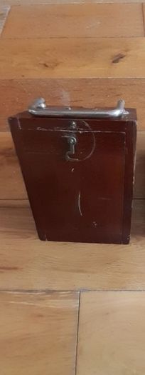 Rare Wooden Vintage Lamp