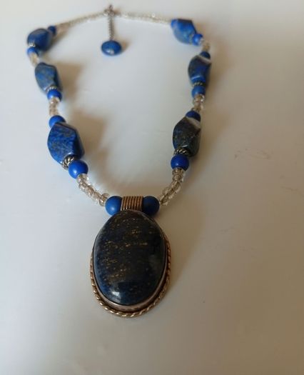 ladies Lapis Lazuli necklace