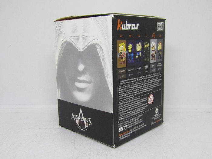 Kubros Mega Construx Collectors Kubros Assassin Creed Ezio White And Brown 148pcs Building Set Brand New Sealed Also Compatible With Lego And Other Brand