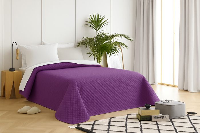 Luxury Bedspreads - Premium Quilted Fabric, Soft & Breathable, Elegant Design, Multiple Sizes, Double & King, Machine Washable, Fade Resistant, 7 Options