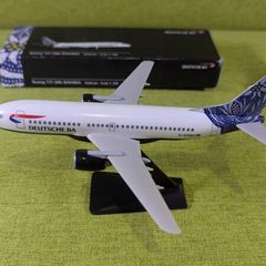 Deutsche British Airways (BAVARIA)1:200 scale model airplane, Boeing 737-300 aircraft