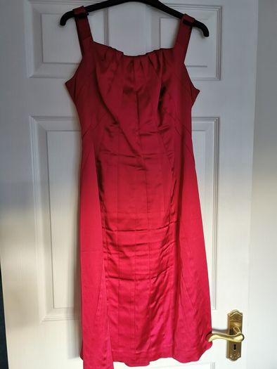 Karen Millen satin dress uk12