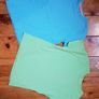 Age 7-8 Blue and Green Teeshirts Image 4