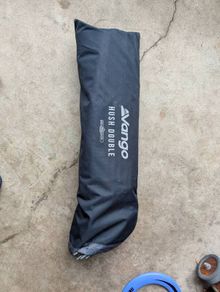Vango hush double camp bed