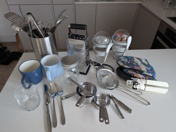 Cooking utensils - various for free