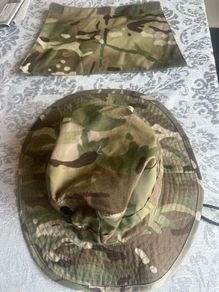 British Army Boonie Tropical Camouflage With Neck cover