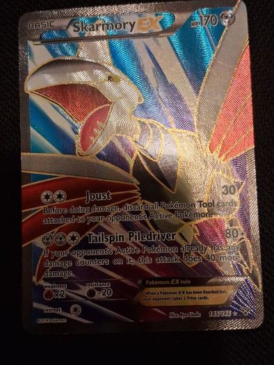 Pokemon Card : Skarmory Ex 124