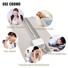 Far Infrared Sauna Blanket 3 Zone Heat Loss Weight Body Shape Slimming Fitness Spa Beauty Detox Therapy Machine For Women