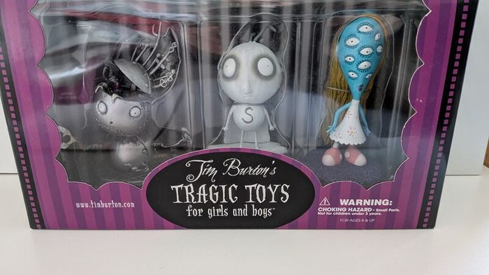 tim Burton tragic toys collection