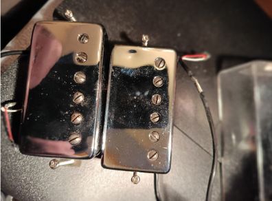 Pair of humbucker pickups