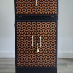 Art deco cocktail cabinet