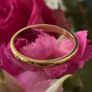 18kt Vintage Yellow Gold Band Image 6