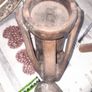 Old Wood Carved African Tribal Ashtray, in nice condition Image 3