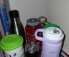 water bottles & cups