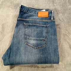 Genuine Tommy Hilfiger Denton Straight Fit Stretch Jeans W36 L33 Pants Trousers