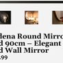 Brand new unopened gold mirror 90cm Image 2