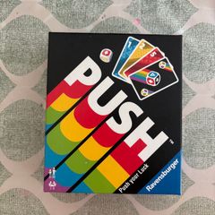 Push card board game New unused