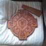 vintage carved g.a.a shield Image 10