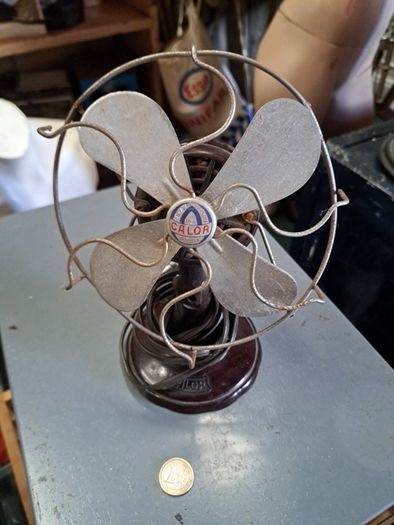 Antique Small German Fan