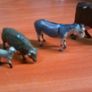 Farm animals vintage metal Image 2