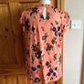 Jamie la Vie Paris Ladies orange stretch short sleeve top size 12 includes postage Image 3