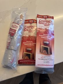 Chimney Balloon Draught excluder X2