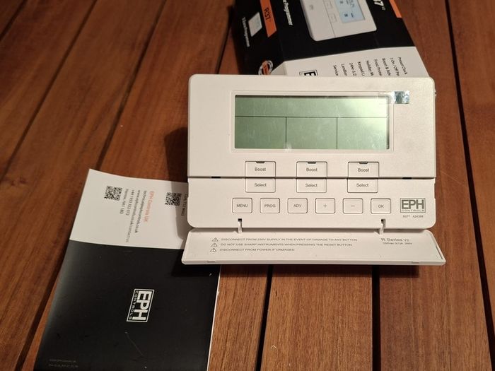 EPH controls R37 V2 Digital 3 zone programmer