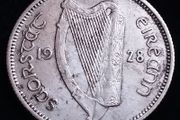 #836 - Ireland - 1928 - Shilling - Silver - KM.6