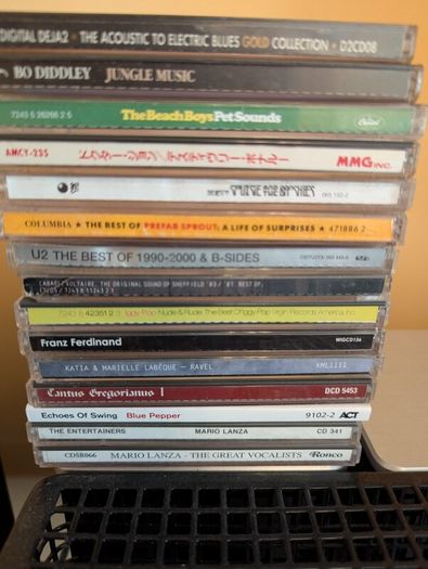 CD collection 200+ CDs pink floyd