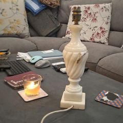 Vintage Marble Lamp - Late 70's