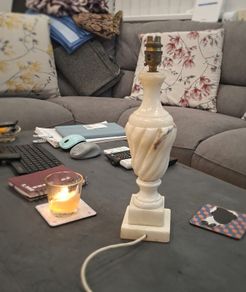 Vintage Marble Lamp - Late 70's
