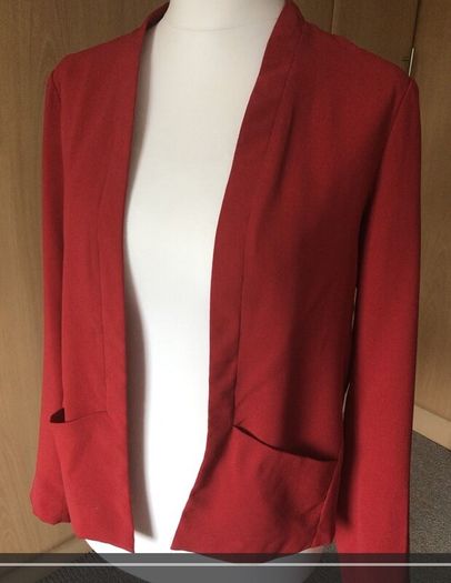 Vero Moda ladies red blazer Size 12