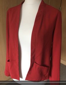 Vero Moda ladies red blazer Size 12